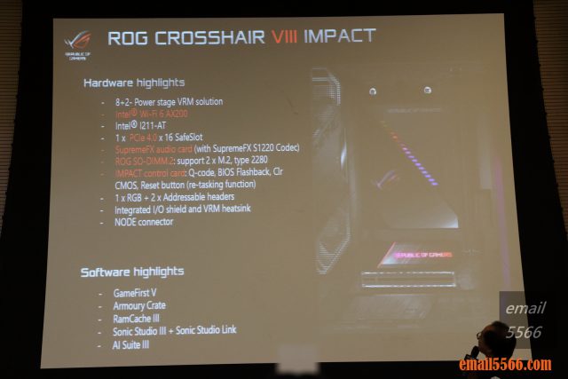 ROG Crosshair VIII Impact