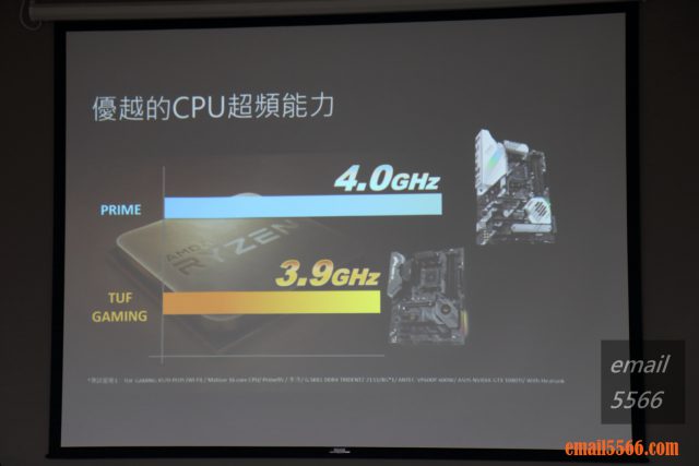 TUF Gaming X570和PRIME X570 CPU超頻 