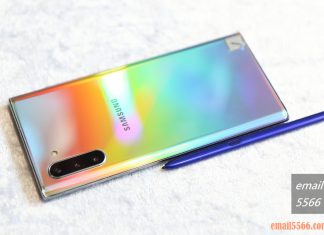 Galaxy Note10 星環銀背面反光