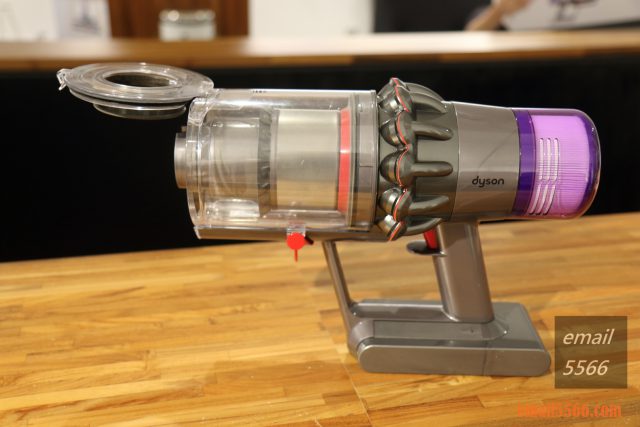 Dyson V11 無線吸塵器-「一鍵清空」集塵筒