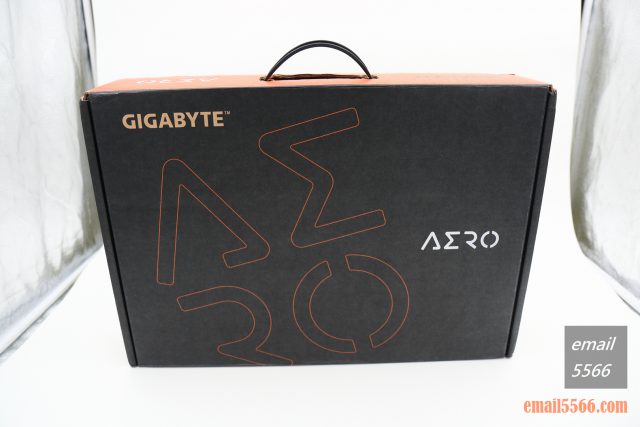 GIGABYTE AERO 15 X9 AI智慧筆電-外箱包裝