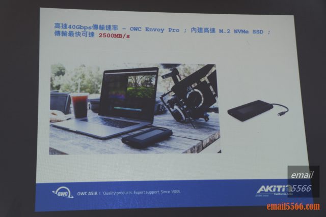 2019 XF 台北網聚-OWC-Thunderbolt 3-外接儲存