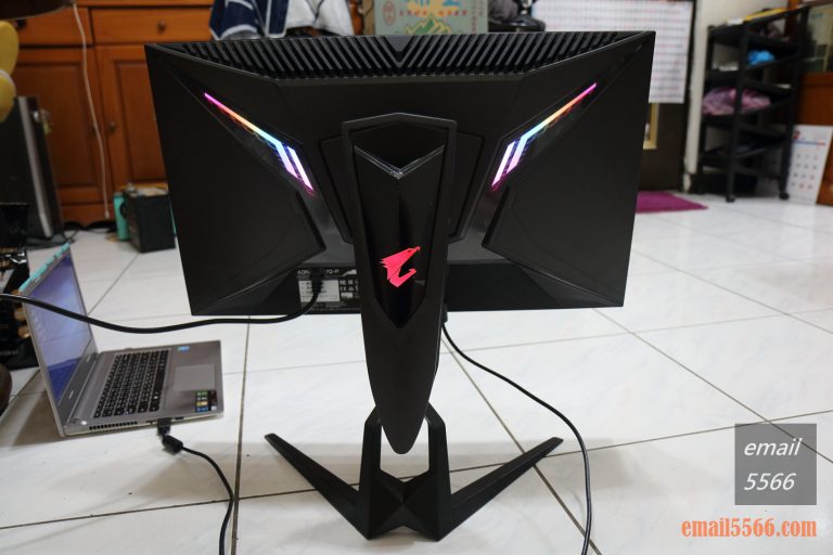 GIGABYTE AORUS FI27Q-P 電競螢幕開箱-2k 8bit+FRC 165Hz