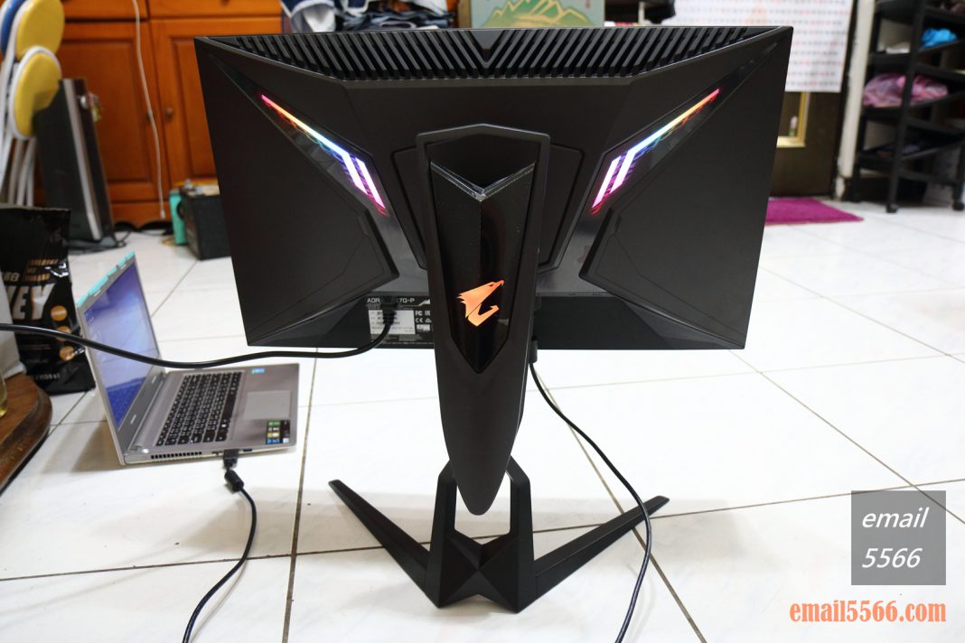 GIGABYTE AORUS FI27Q-P 電競螢幕開箱-2k 8bit+FRC 165Hz