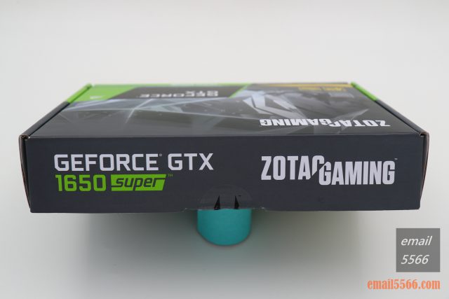 Zotac GTX 1650 Super 開箱-彩盒包裝