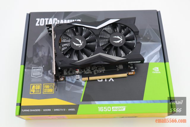 Zotac GTX 1650 Super 開箱-彩盒包裝 zotac gtx 1650 super ZOTAC 1650S 開箱-平民入門卡 IMG 4171 640x427