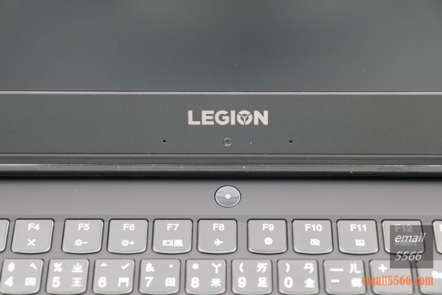 聯想 Legion Y540 電競筆電-GTX 1650+I5H+144Hz 窮人專用機 26888-電源鍵開關 720p HD 攝影機配備陣列麥克風 