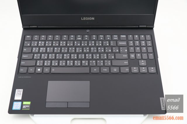 聯想 Legion Y540 電競筆電-GTX 1650+I5H+144Hz 窮人專用機 26888-獨立數字鍵盤，上下左右鍵大小完整