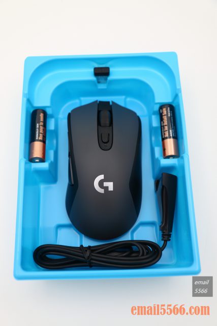 羅技 Logitech G603-包裝盒配件