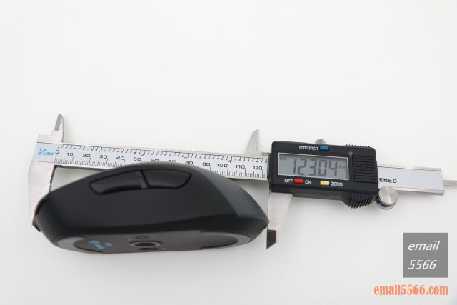 羅技 Logitech G603-滑鼠長度