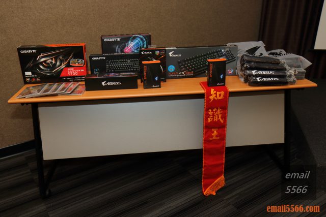 2020 AORUS x AMD 玩家體驗會-抽獎獎品