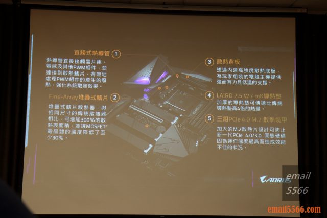 2020 AORUS x AMD 玩家體驗會-先進的散熱解決方案