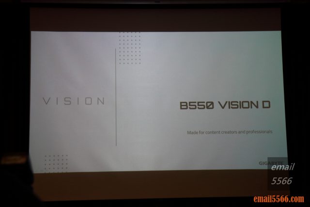 2020 AORUS x AMD 玩家體驗會-超耐久系列  B550 VISION D