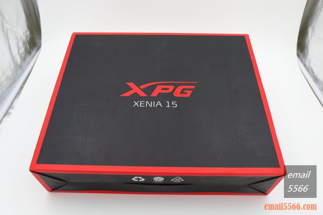 XPG XENIA女武神薩尼亞 電競筆電 1660Ti 開箱-產品包裝