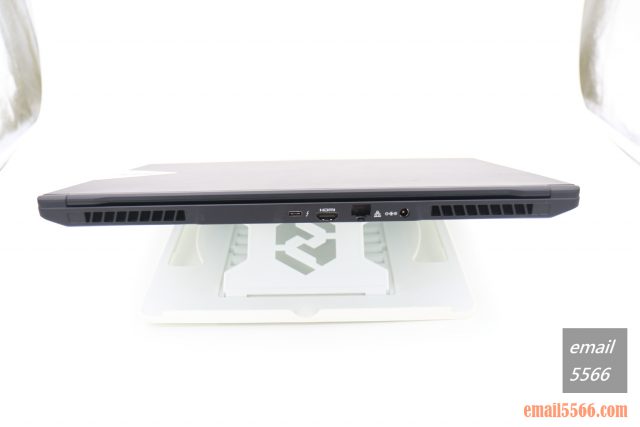 XPG XENIA女武神薩尼亞 電競筆電 1660Ti 開箱-背側連接埠配置 XPG XENIA女武神薩尼亞 電競筆電 1660Ti 開箱-背側連接埠配置