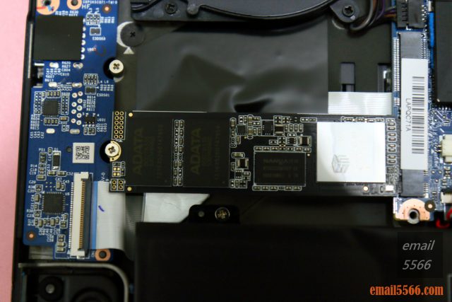 XPG XENIA女武神薩尼亞 電競筆電 1660Ti 開箱-SX8200 Pro M.2 NVMe 2280 1TB 固態硬碟