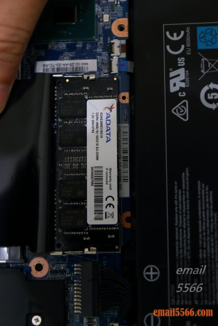 XPG XENIA女武神薩尼亞 電競筆電 1660Ti 開箱-ADATA威剛 32GB DDR4 2666