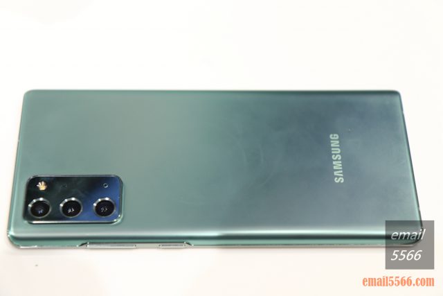 Galaxy Note20 5G 旗艦體驗-NOTE 20 綠色 背面