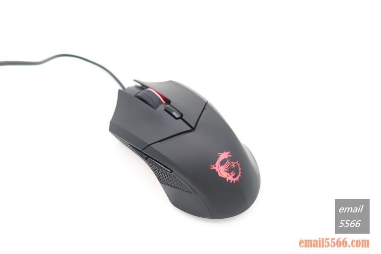 MSI 微星 GM08 電競滑鼠 開箱-可調式配重系統
