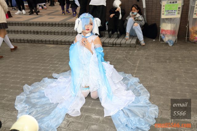 阡0.0 TW Cosplay-雷姆 水晶婚紗