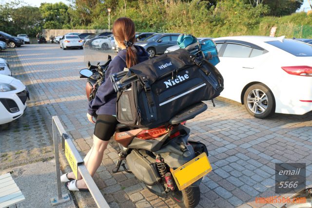 樂奇重機可變形後尾包-重機露營旅行袋