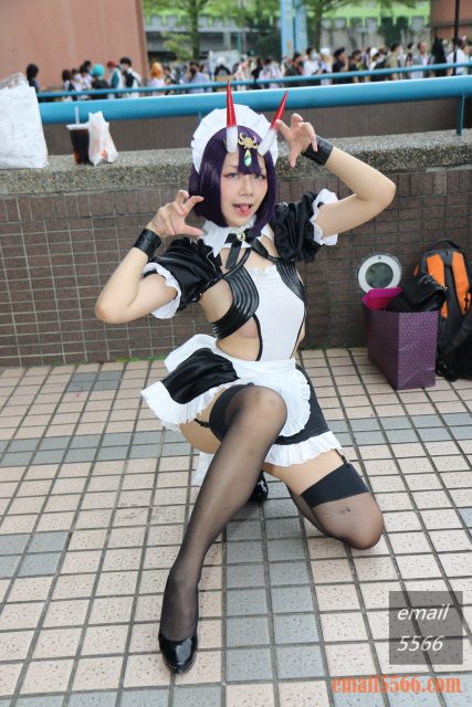 CWT57-甘娜 Ping - cosplay 女僕酒吞