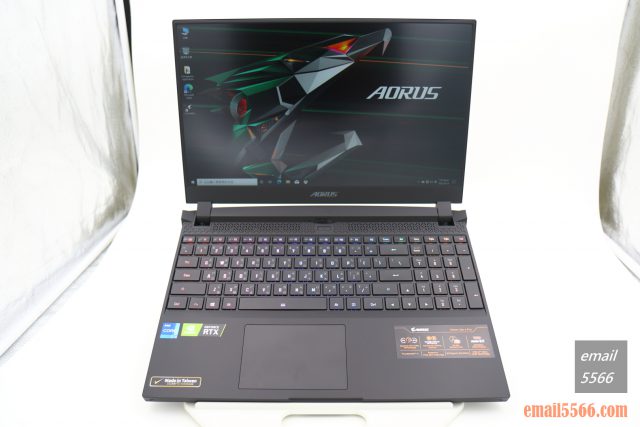 技嘉 AORUS 15P 極速神鷹 電競筆電 開箱-3080顯卡電競、360Hz螢幕更新