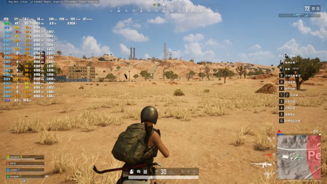 PUBG遊戲中