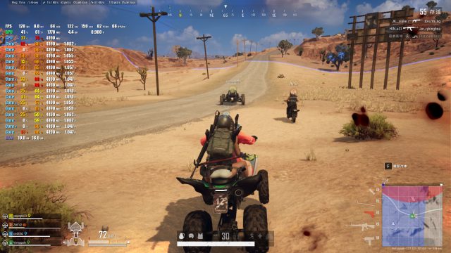 PUBG遊戲中