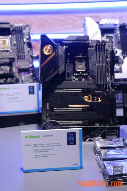 Intel Taiwan Open House 菁英玩家召集令-2021 12代Core 重返榮耀-Intel第12代Core 桌上型電腦處理器-Z690 Taichi