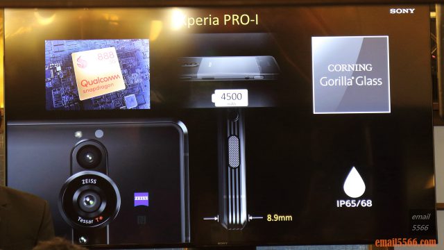Sony Xperia PRO-I 真．相機 體驗會-為部落客而生-CPU高通驍龍888、4500mAh超大容量電池、康寧大猩猩玻璃