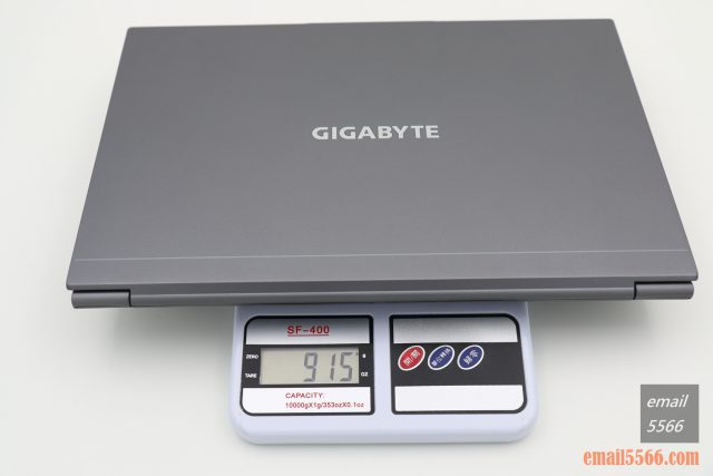 GIGABYTE U4 Ultrabook-輕薄筆記型電腦 掌握財富密碼 隨時交易-筆電本體重量為 915g