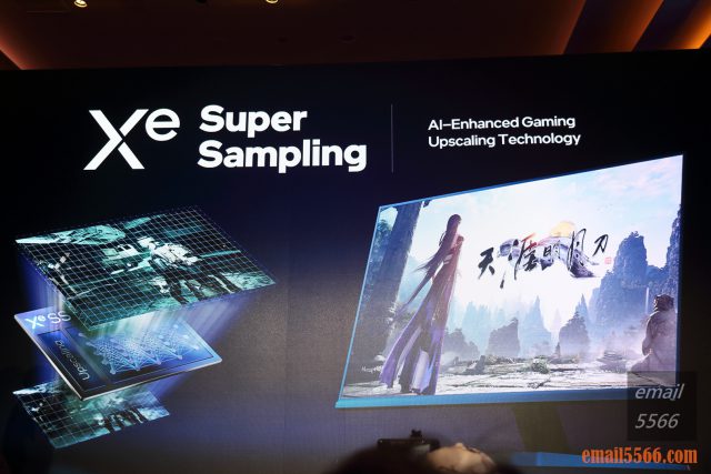 Intel Taiwan Open House 號令玩家作夥來-2022 13代Core x ARC 顯示卡-Xᵉ Super Sampling: AI-Enhanced Upscaling