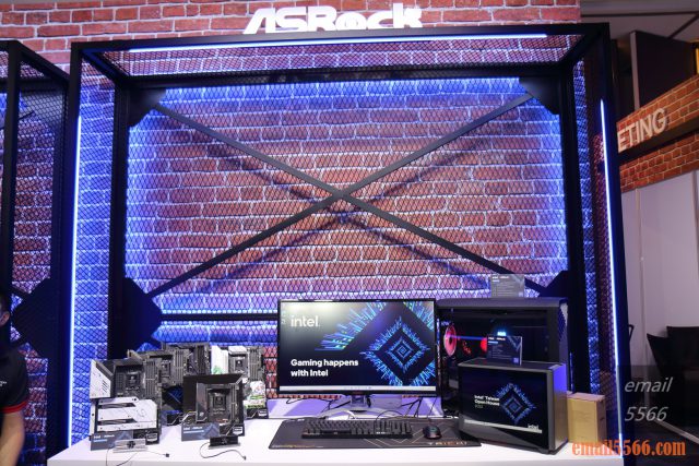 Intel Taiwan Open House 號令玩家作夥來-2022 13代Core x ARC 顯示卡-ASROCK 華擎 Z790主機板